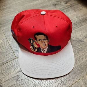 Vintage 90s 1993 Get Smart Movie American Needle Blockhead Snapback Hat Cap